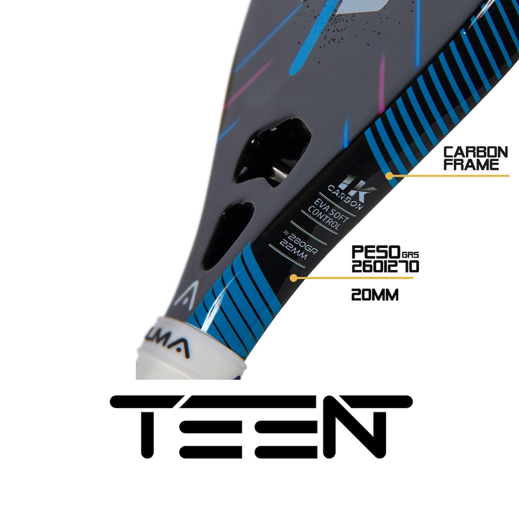 Imagem 5 do produto Raquete Beach Tennis Infantil 1K Teen Alma Genius
