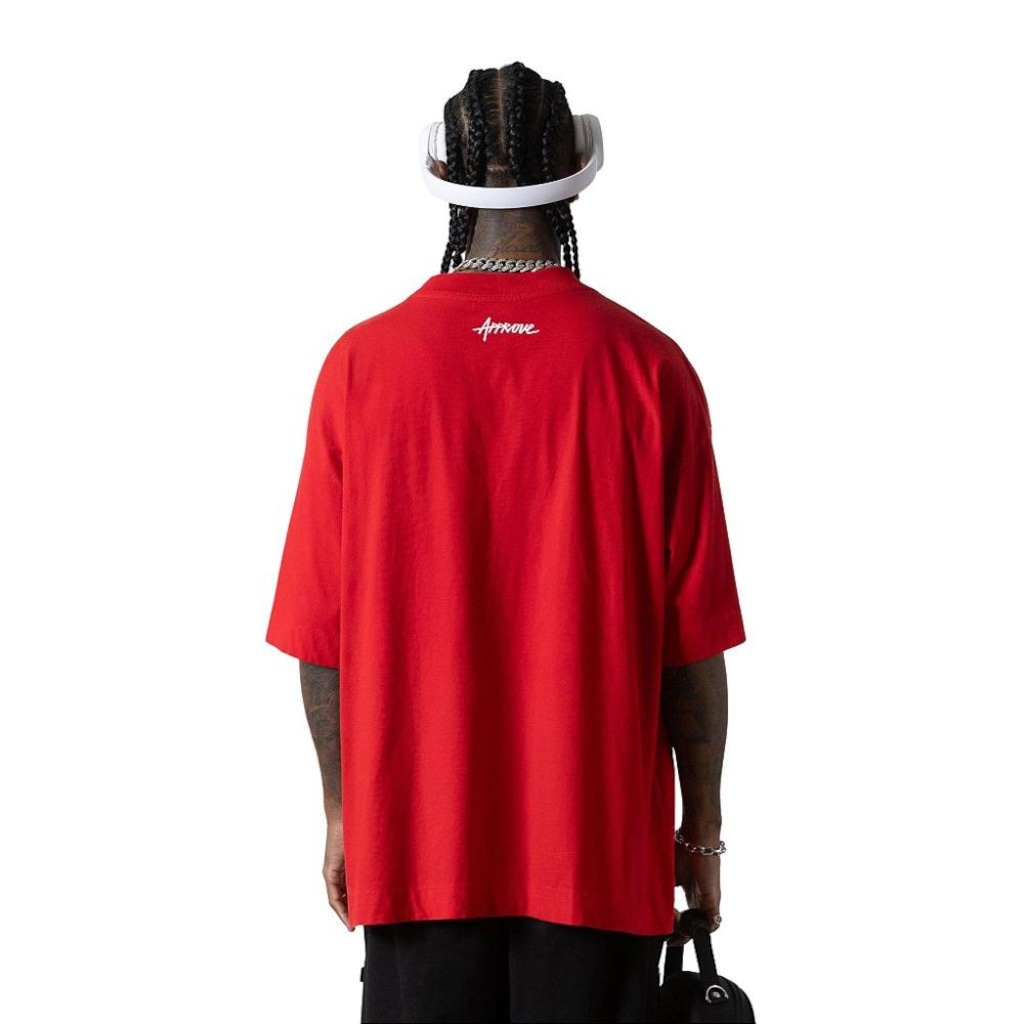 Imagem 2 do produto Camiseta Huge Oversized Masculina Approve x NFL II Chiefs