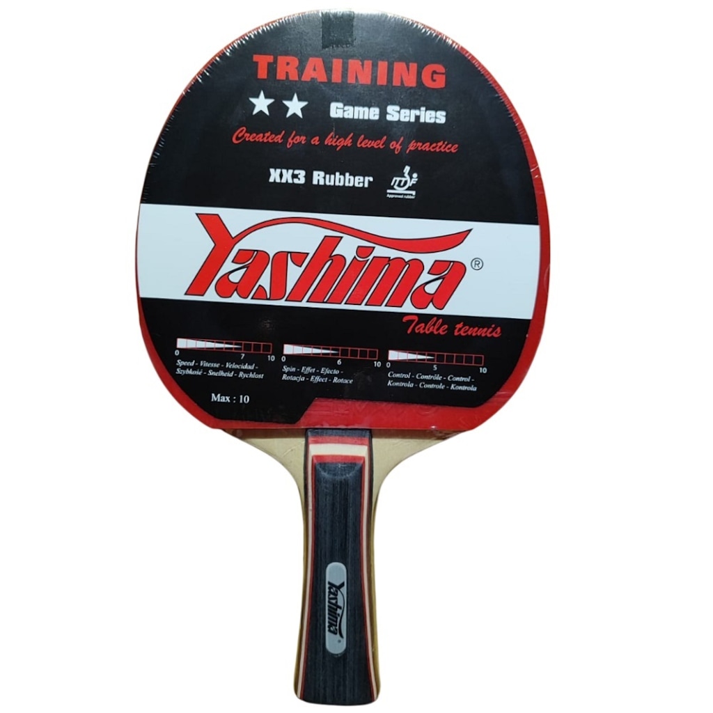 Raquete Tênis de Mesa Yashima XX3 Training 2 Estrelas