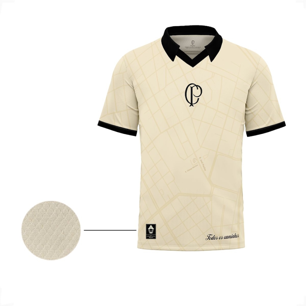 Imagem 3 do produto Camiseta Polo Masculina Corinthians 115 anos - Surf Center