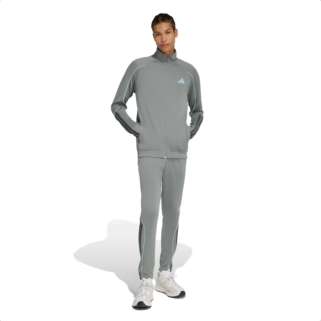 Agasalho Masculino Adidas 3 Listras Stadium TS