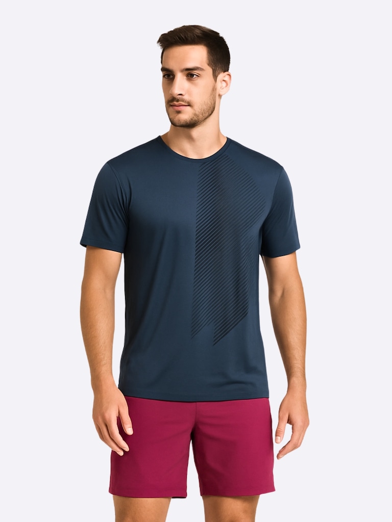 Camiseta Regular Enfim Masculina Malwee Esportiva