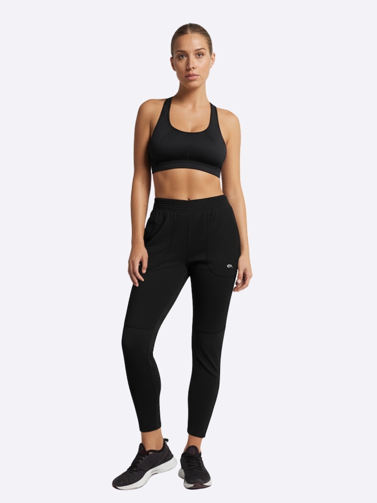 Calça Runner Feminina Enfim Malwee Em Tafetá