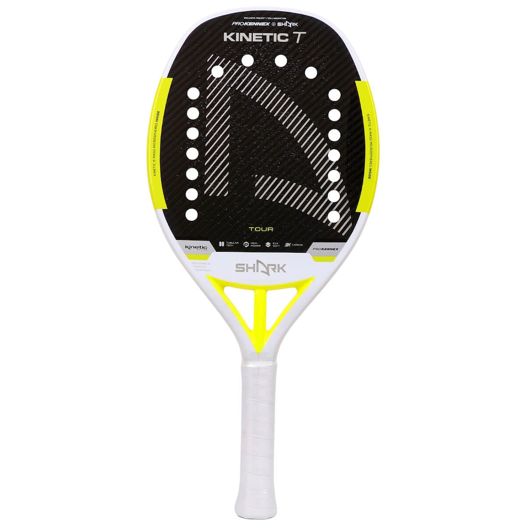 Raquete de Beach Tennis Shark Kinetic Tour Green Prokennex