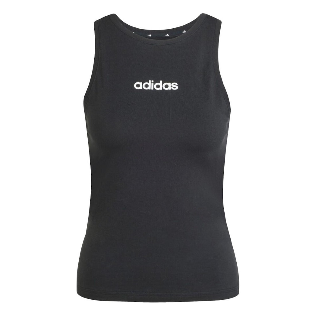 Camiseta Regata Adidas Essentials Linear Slim Feminina