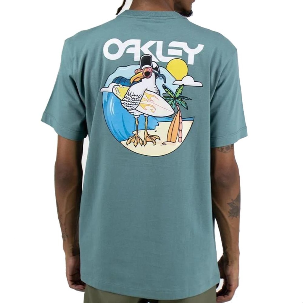 Imagem 2 do produto Camiseta Oakley Mad Seagull SM26 Masculina