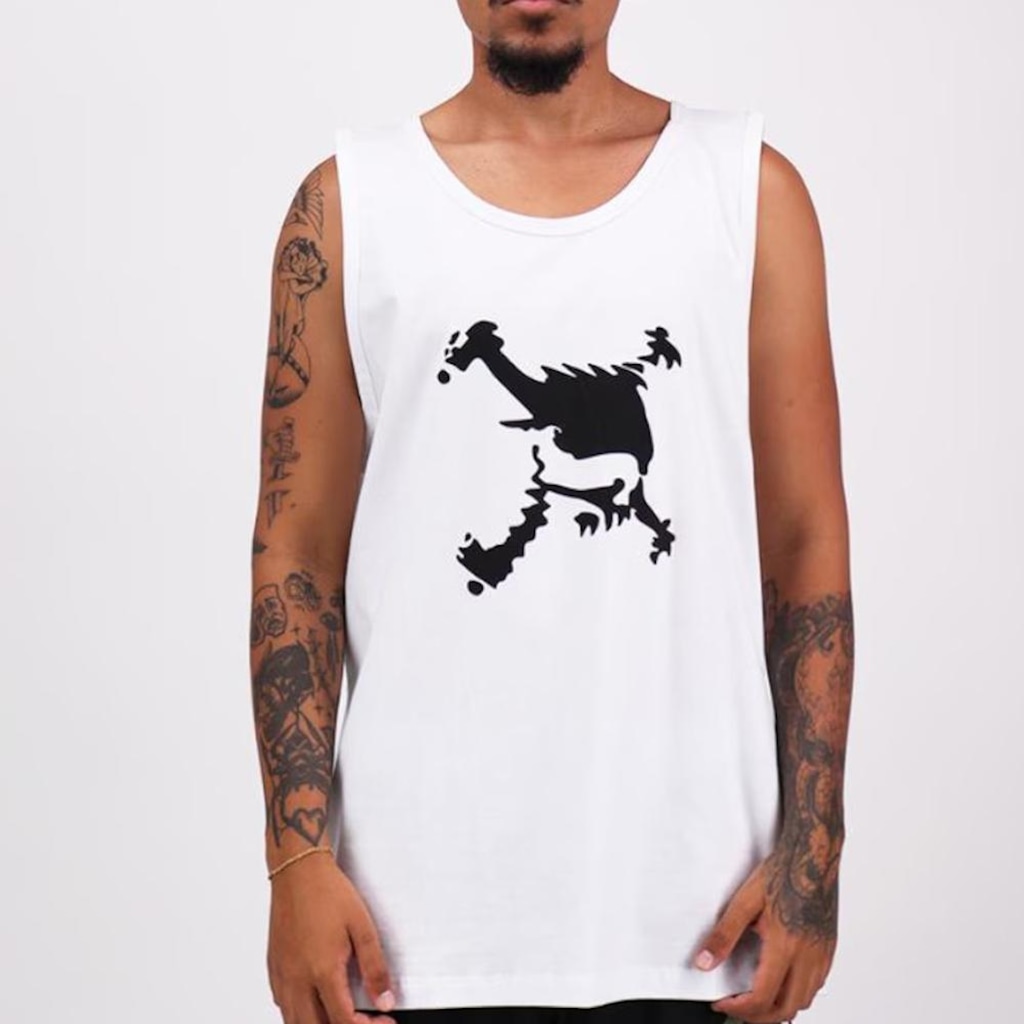 Camiseta Regata Oakley Heritage Skull SM26 Masculina