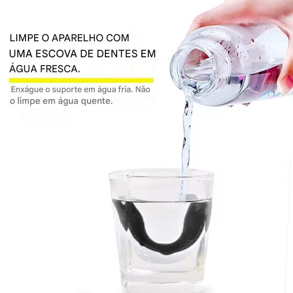 Imagem 4 do produto Protetor Bucal Gold Sports Slim Fit em EVA