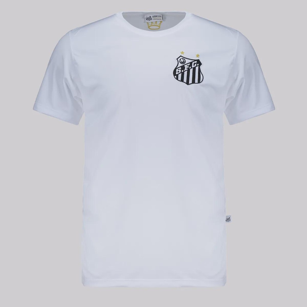 Camisa Do Santos Logo Masculina FutFanatics
