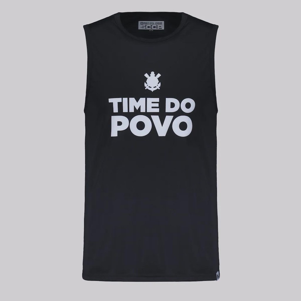 Camiseta Regata Corinthians Time Do Povo Masculina FutFanatics