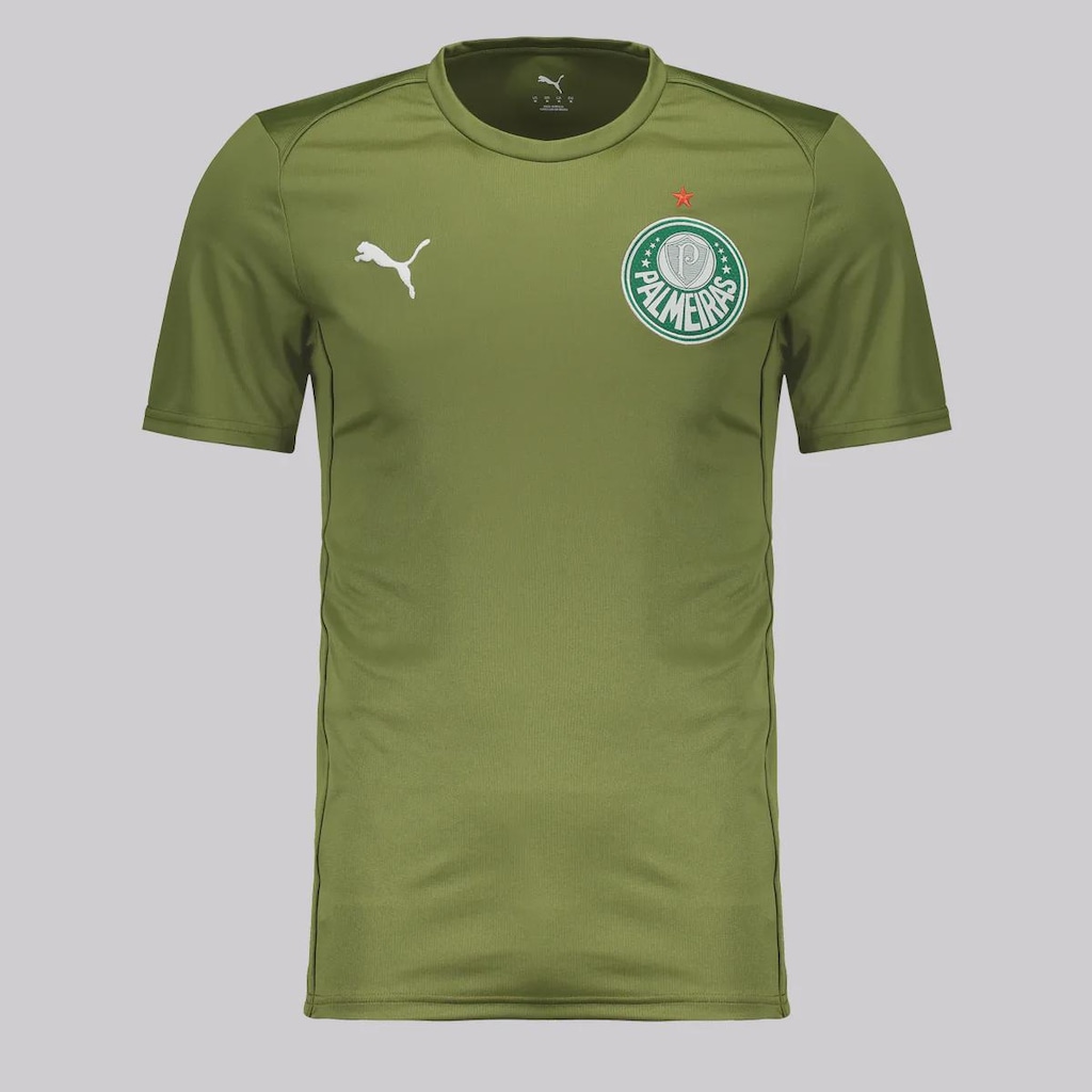Camiseta Do Palmeiras Casuals 2025 Puma Masculina