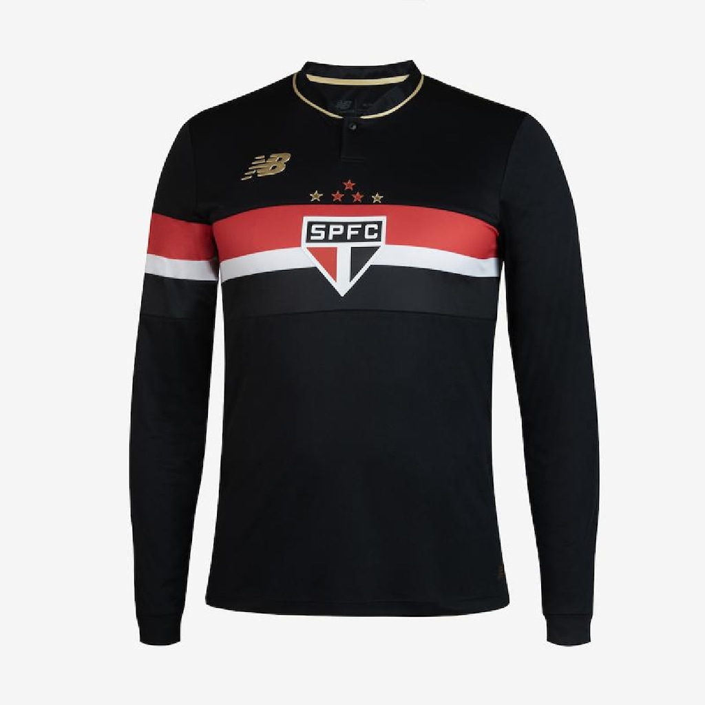 Camisa do São Paulo III 25/26 Torcedor Manga Longa New Balance Masculina
