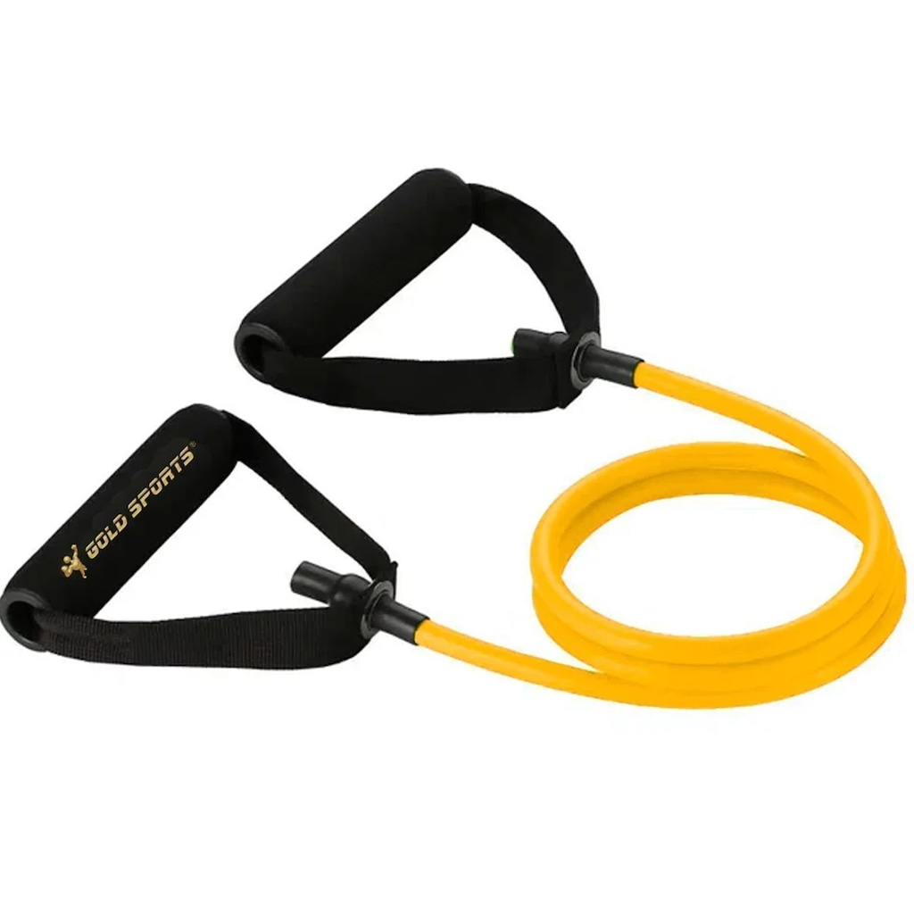 Extensor Elástico Gold Sports Force Pro Tensão 3,5 kga a 13,6 Kgs