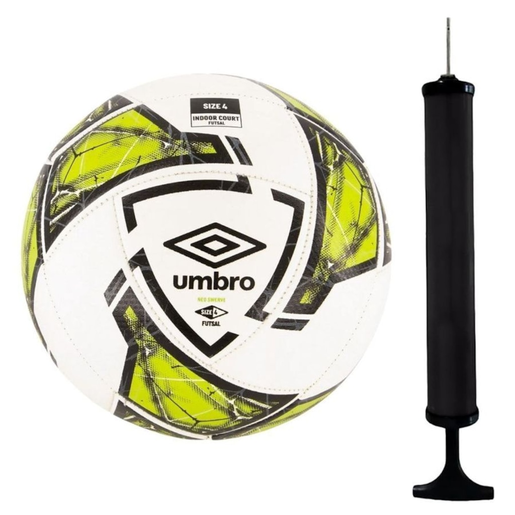 Kit Bola Umbro Futsal Neo Swerve + Bomba de Ar