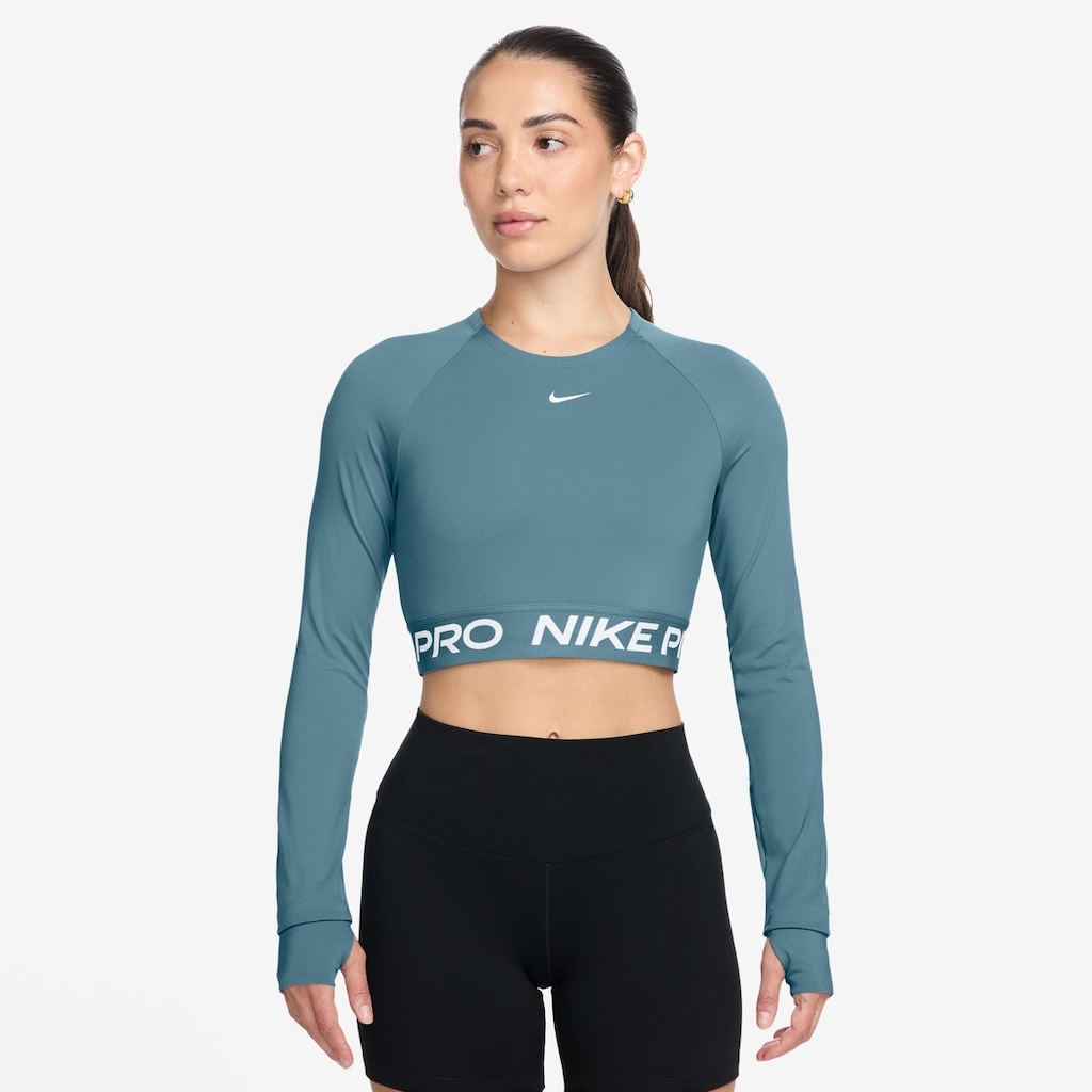 Camiseta Nike Pro 365 Cropped Feminina