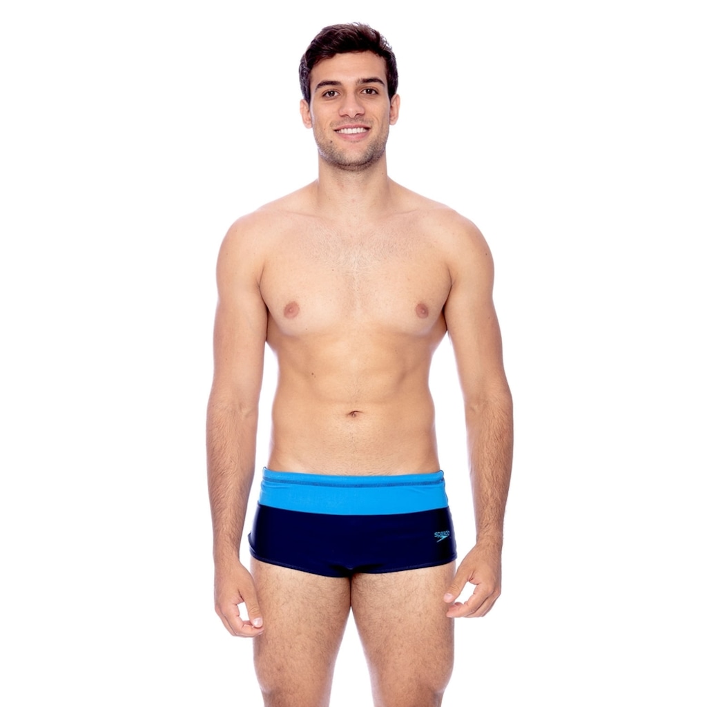 Sunga Speedo Masculina Tradicional Color Block