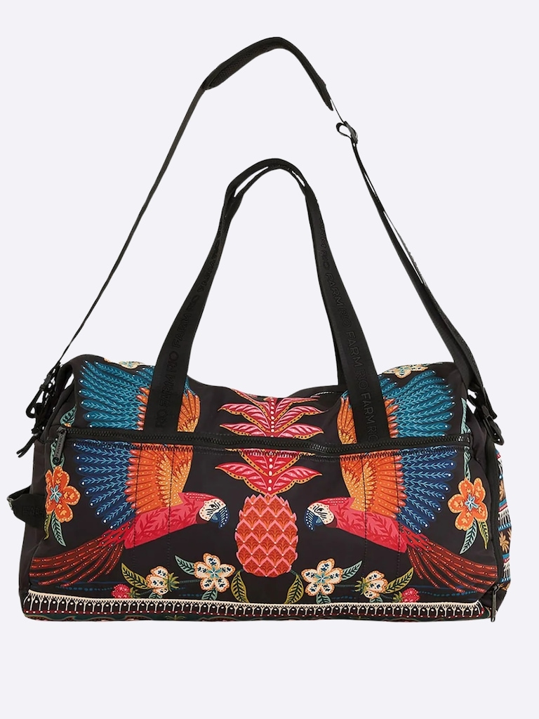 Bolsa Farm Findi Samba das Araras Feminina