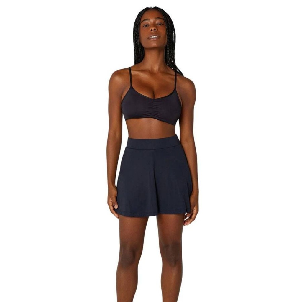 Saia Short Alto Giro Eterna Sobreposta Evase