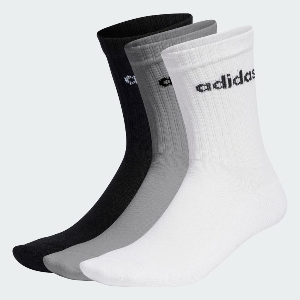 Imagem 2 do produto Meia adidas Unissex C Lin Crew - 3 Pares