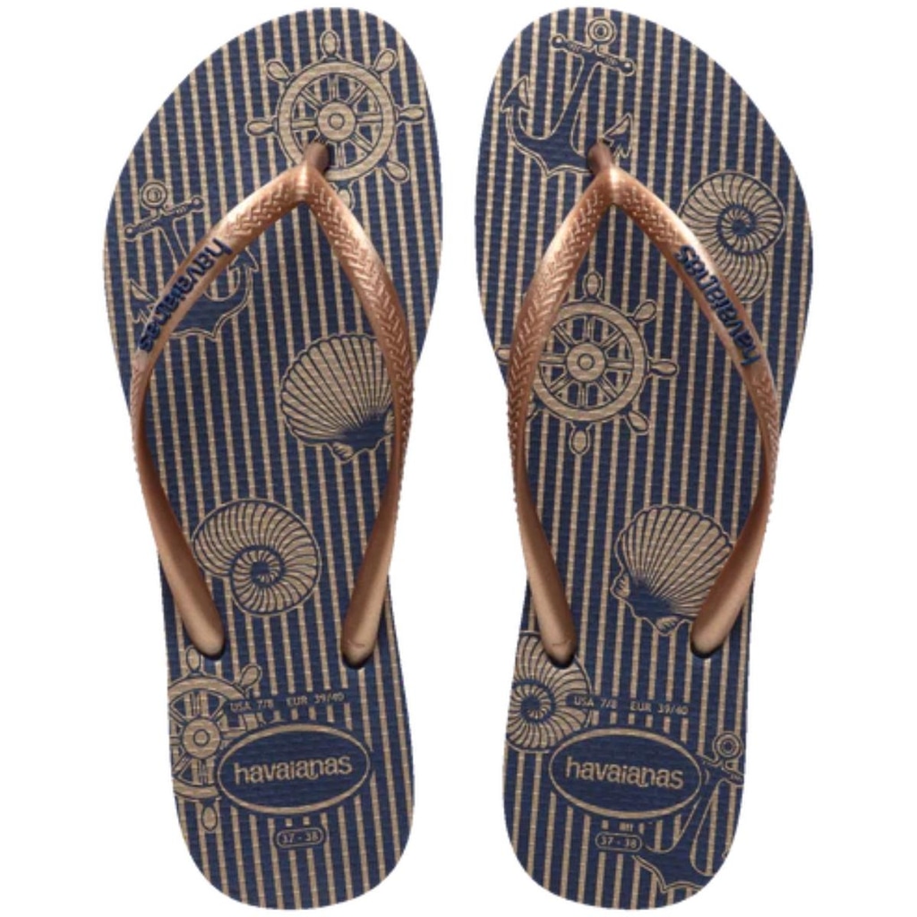 Chinelo Havaianas Slim Nautical Feminino