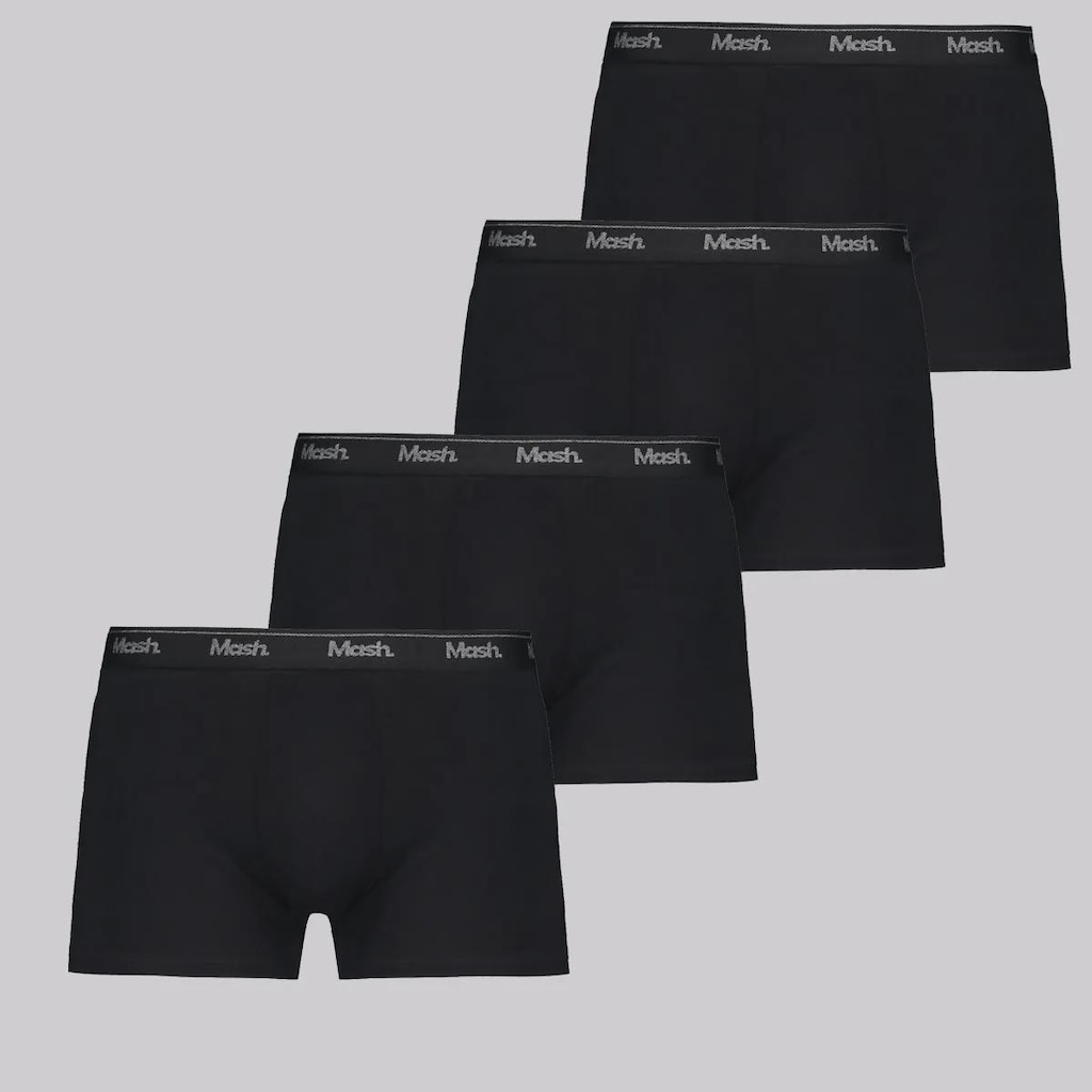 Kit Cueca Boxer Masculina Mash Cotton - 4 Unidades