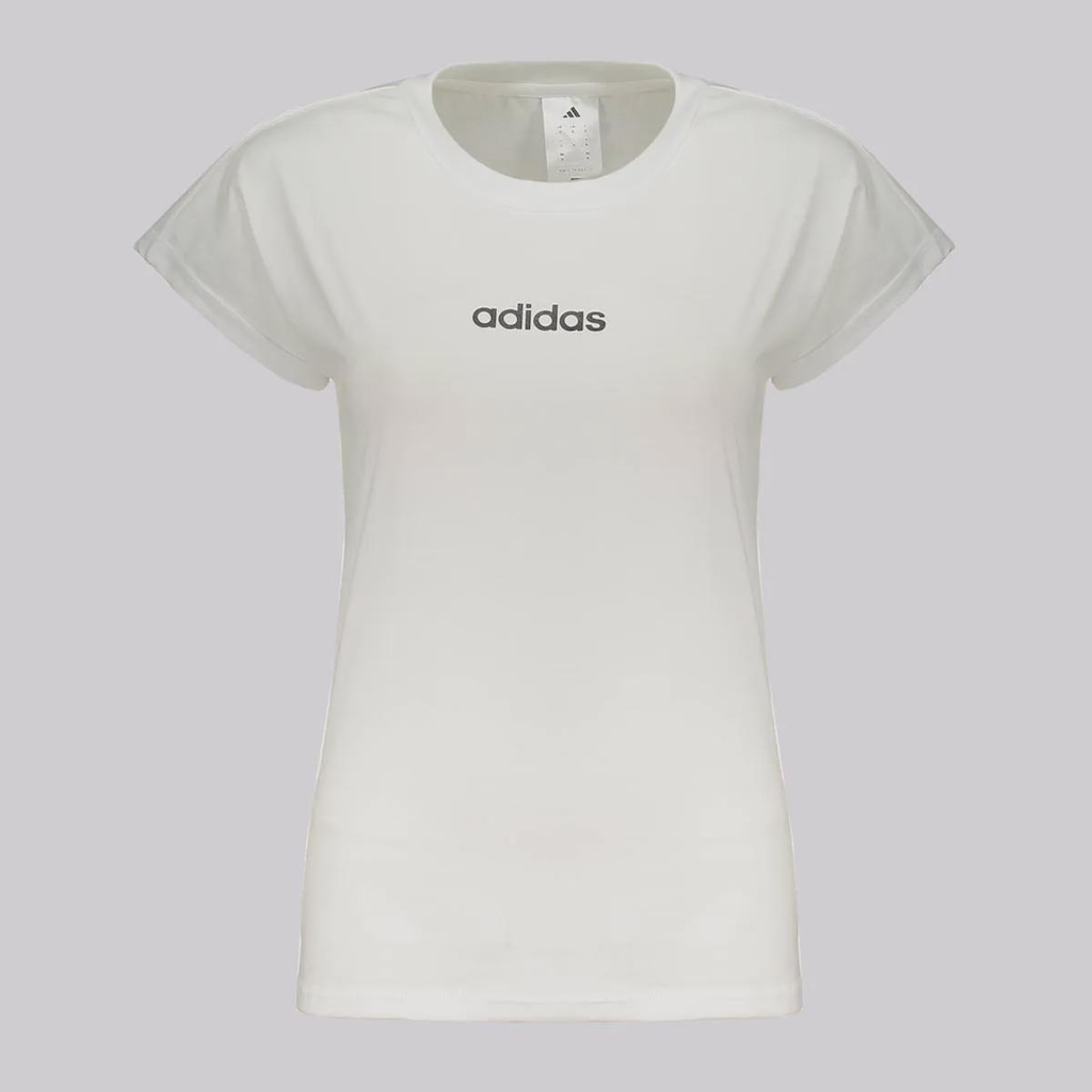 Camiseta adidas Small Logo Linear Feminina