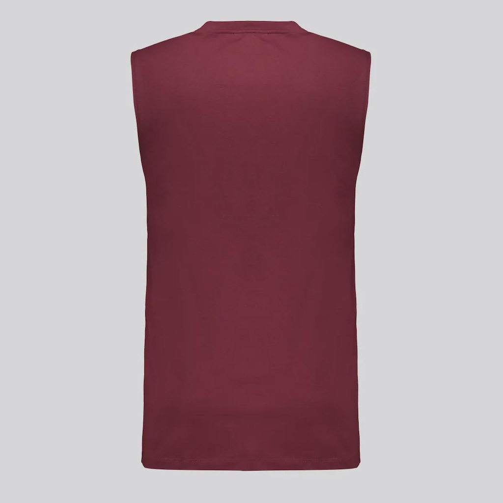 Imagem 3 do produto Camiseta Regata Nicoboco Machão Basic Dokos Bordô Masculina