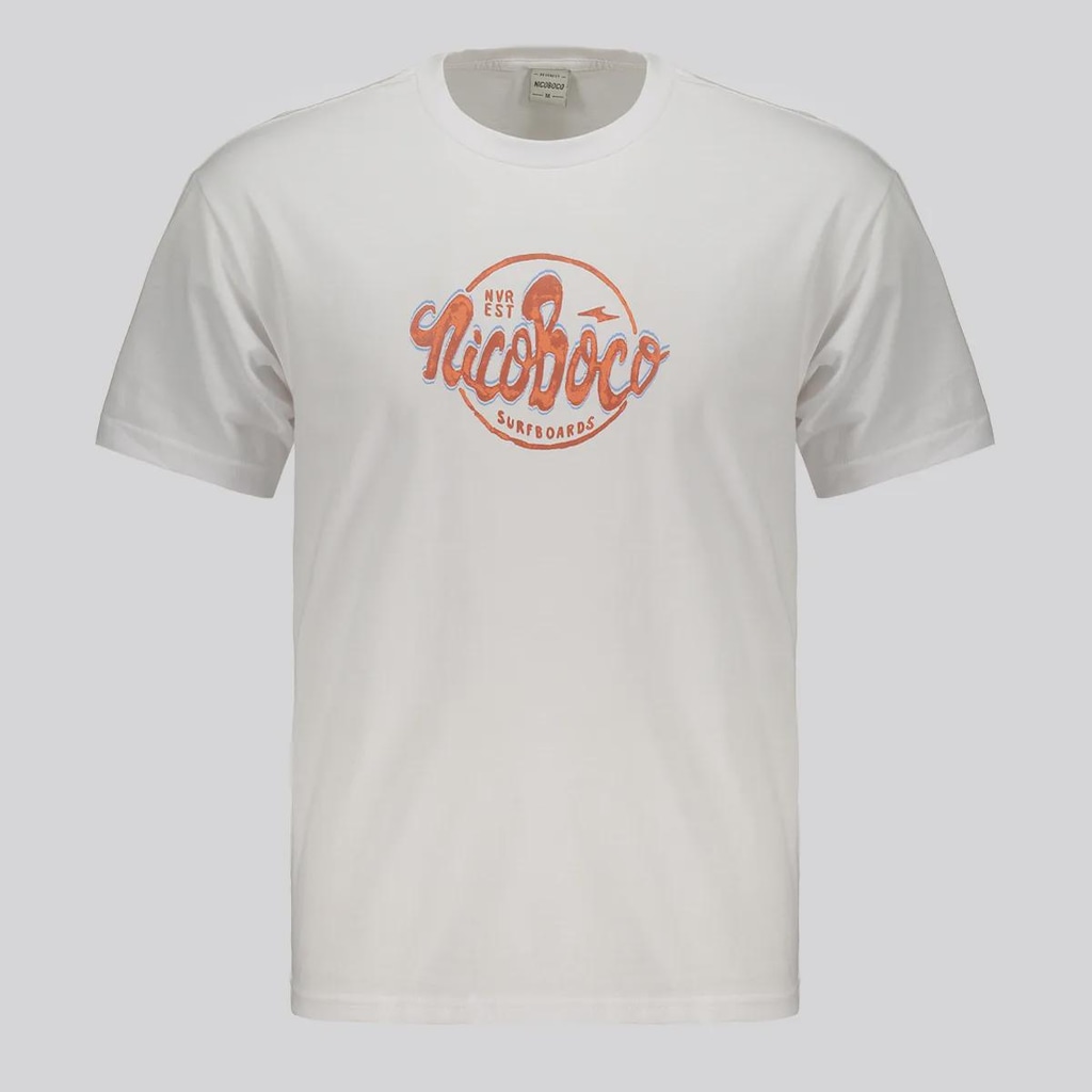 Camiseta Nicoboco Básica Coral Masculina