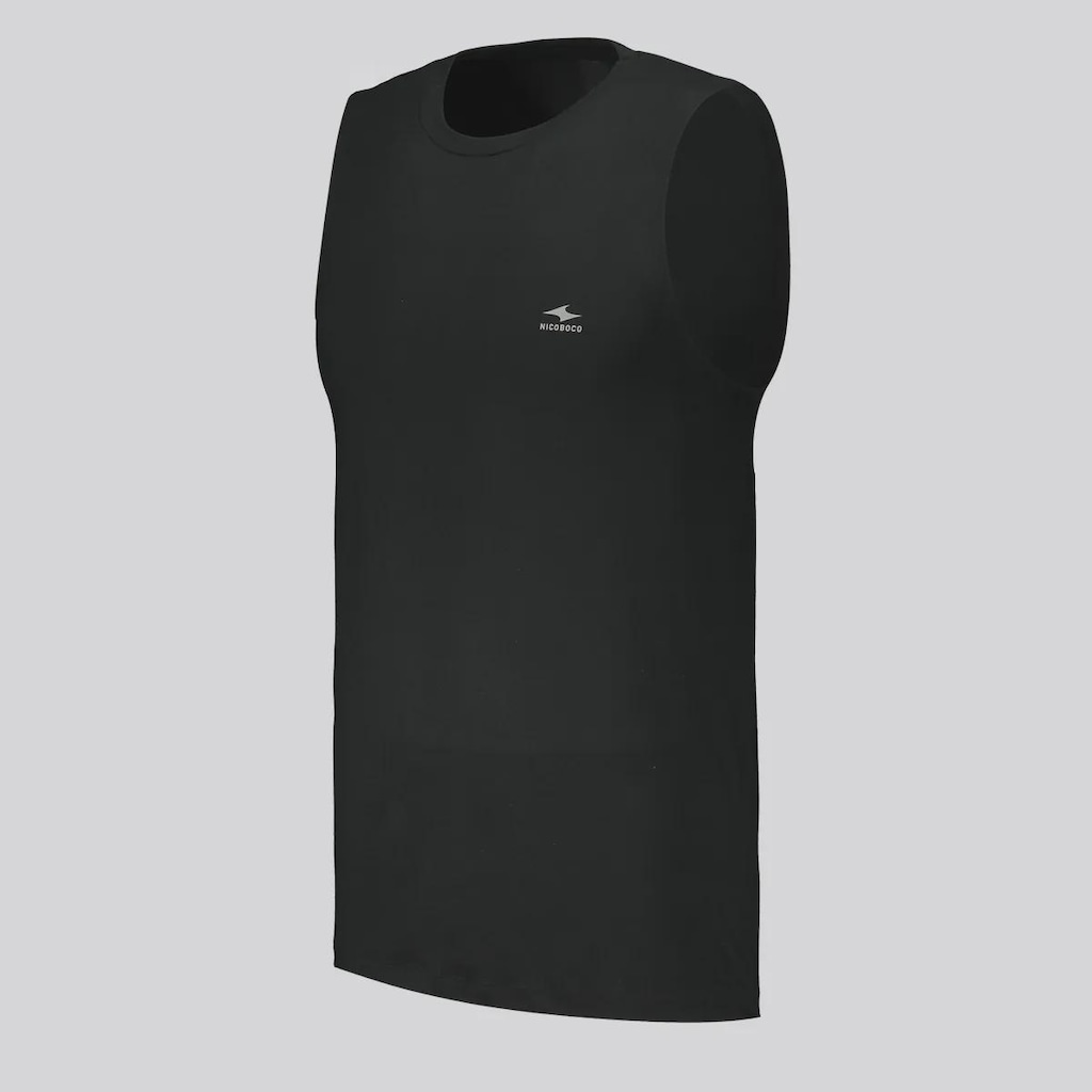 Imagem 2 do produto Camiseta Regata Nicoboco Machão Fitness Rourke Masculina