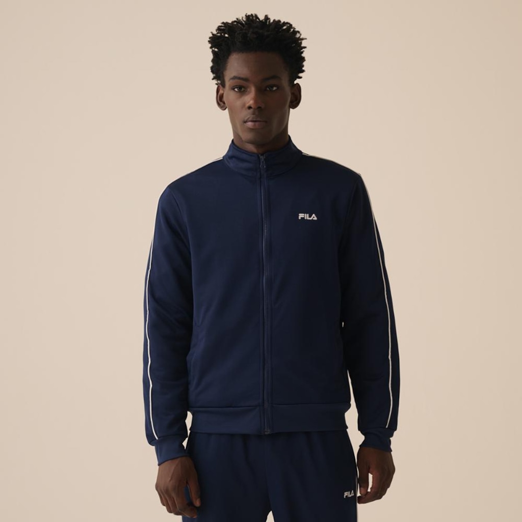 Agasalho Fila Letter Icon Masculino