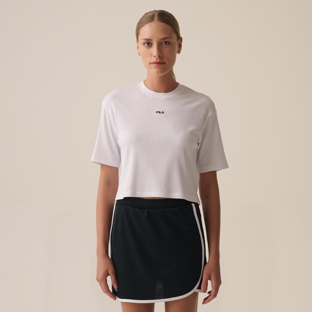 Camiseta Fila Comfort Canelada Feminina