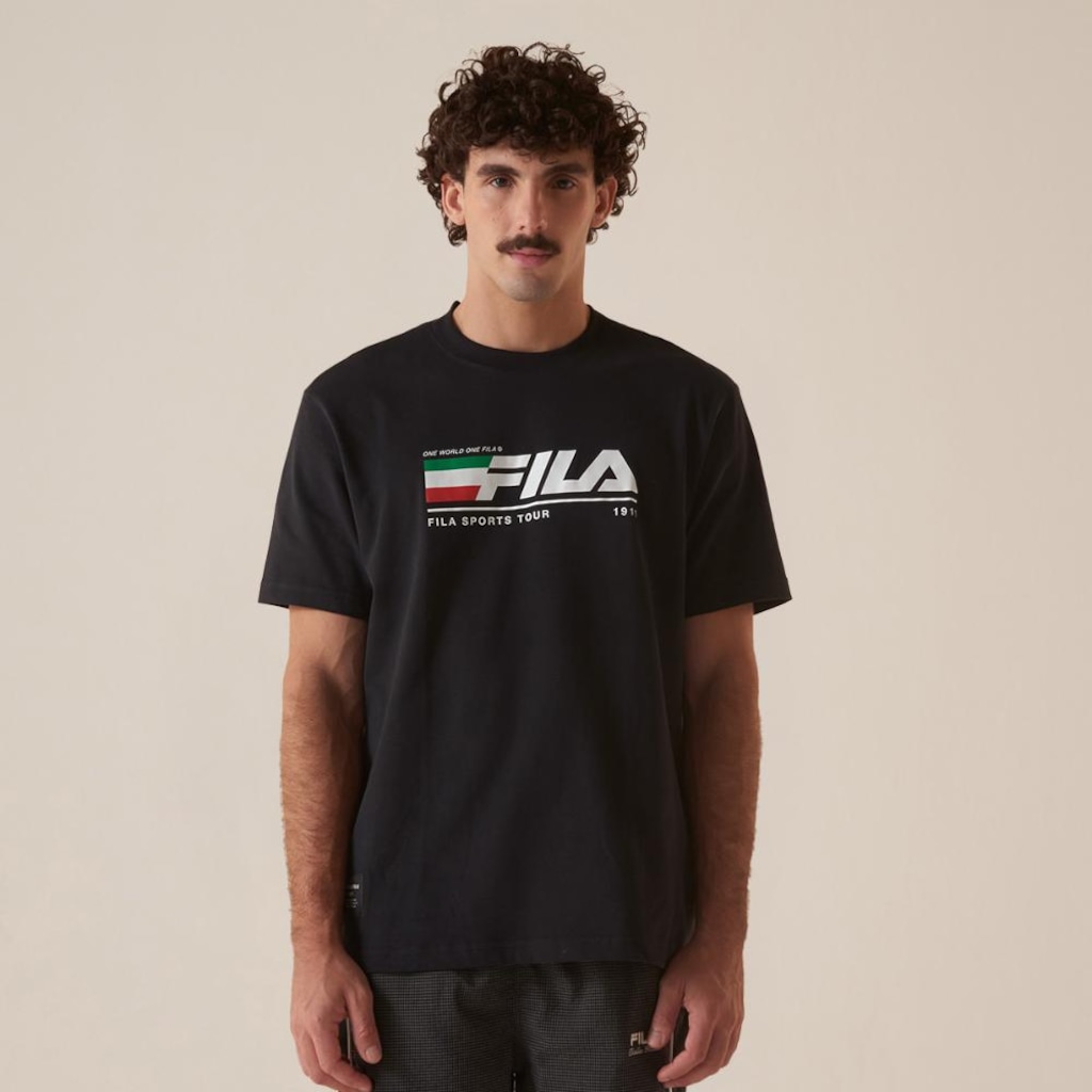 Camiseta Fila Comfort Tour Motor Sport Masculina