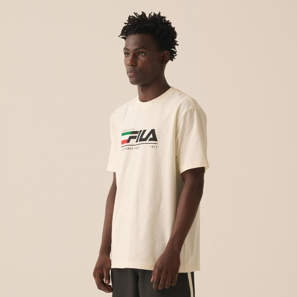 Camiseta Fila Comfort Tour Motor Sport Masculina