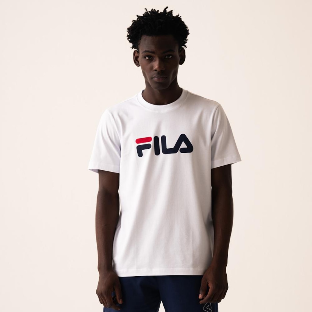 Camiseta Fila Regular Letter Premium IV Masculina