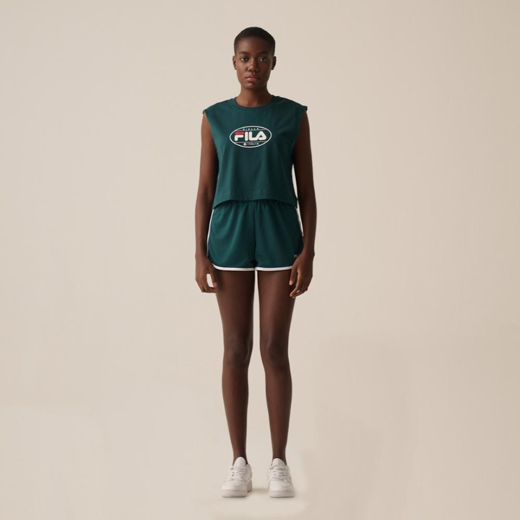 Camiseta Regata Fila Biella Italia Feminina