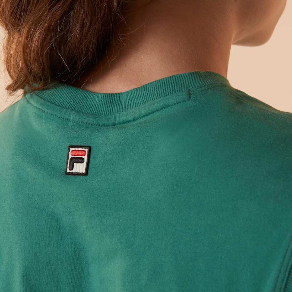 Imagem 4 do produto Camiseta Regata Fila Cropped Gt II Feminina