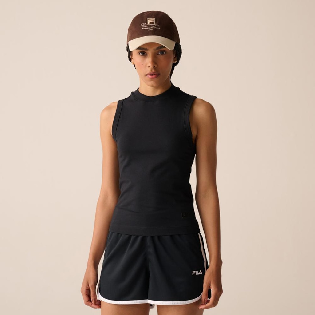 Camiseta Regata Fila Letter High Feminina