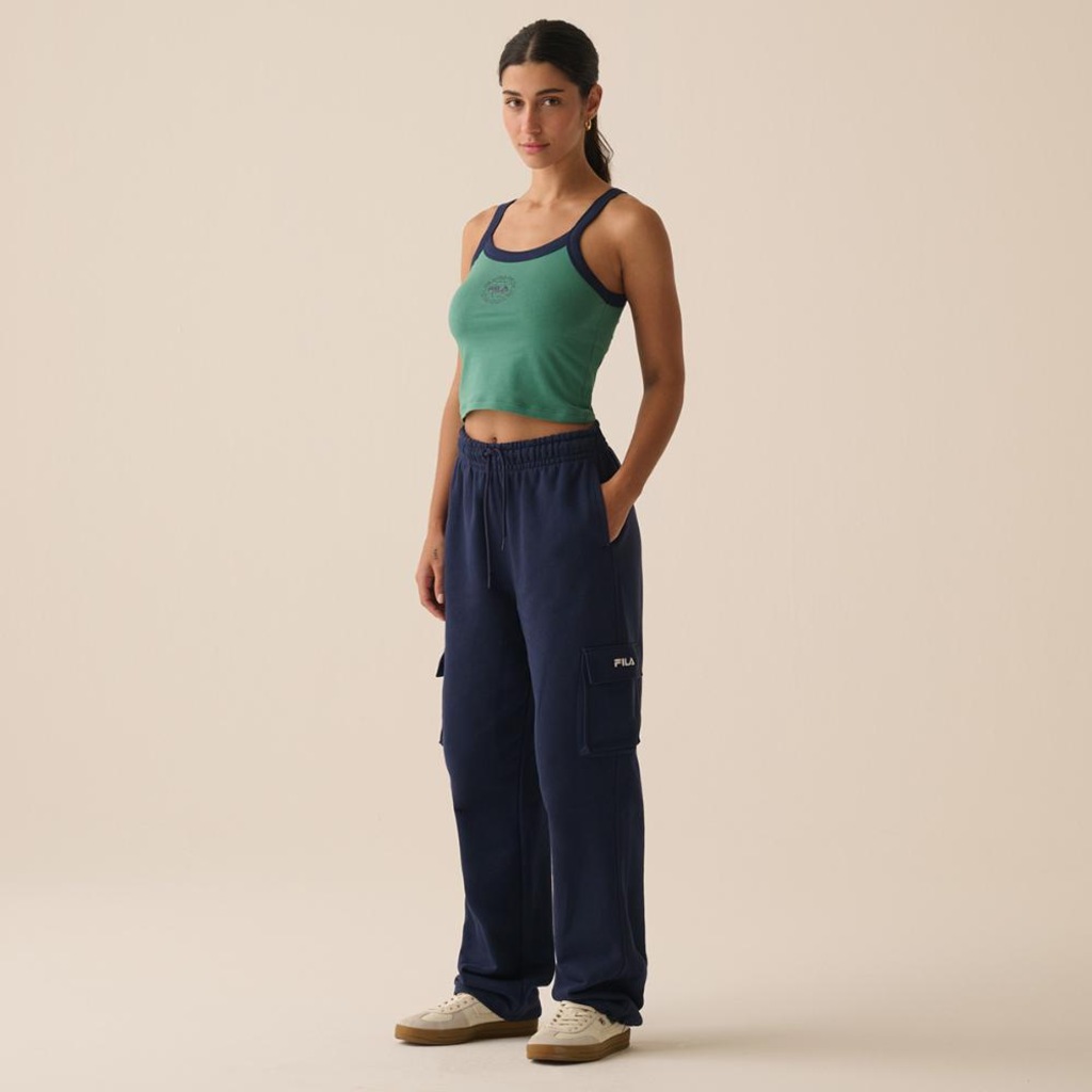 Imagem 3 do produto Camiseta Regata Fila Ribbed Letter Retro Feminina