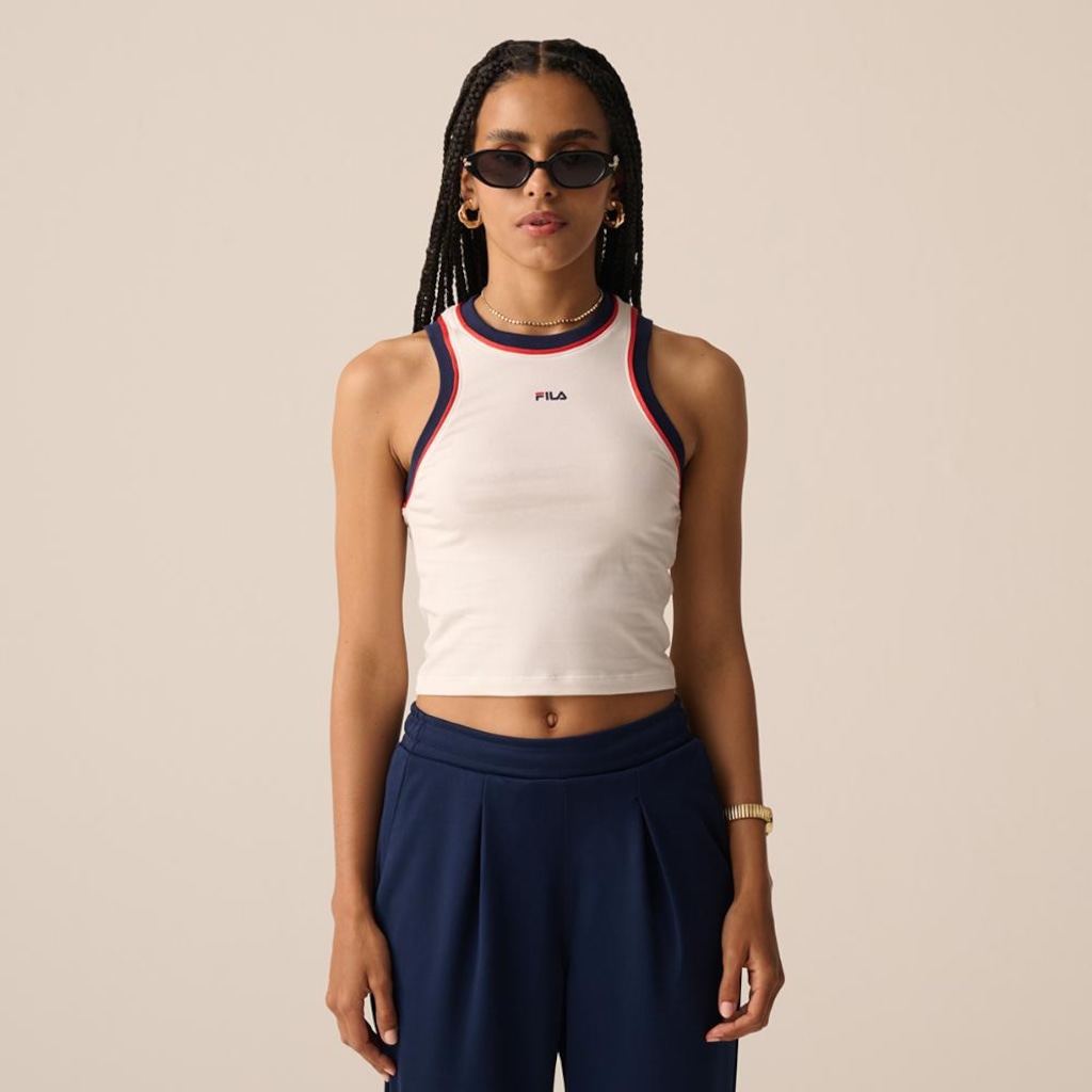 Camiseta Regata Fila Uc Slim Feminina
