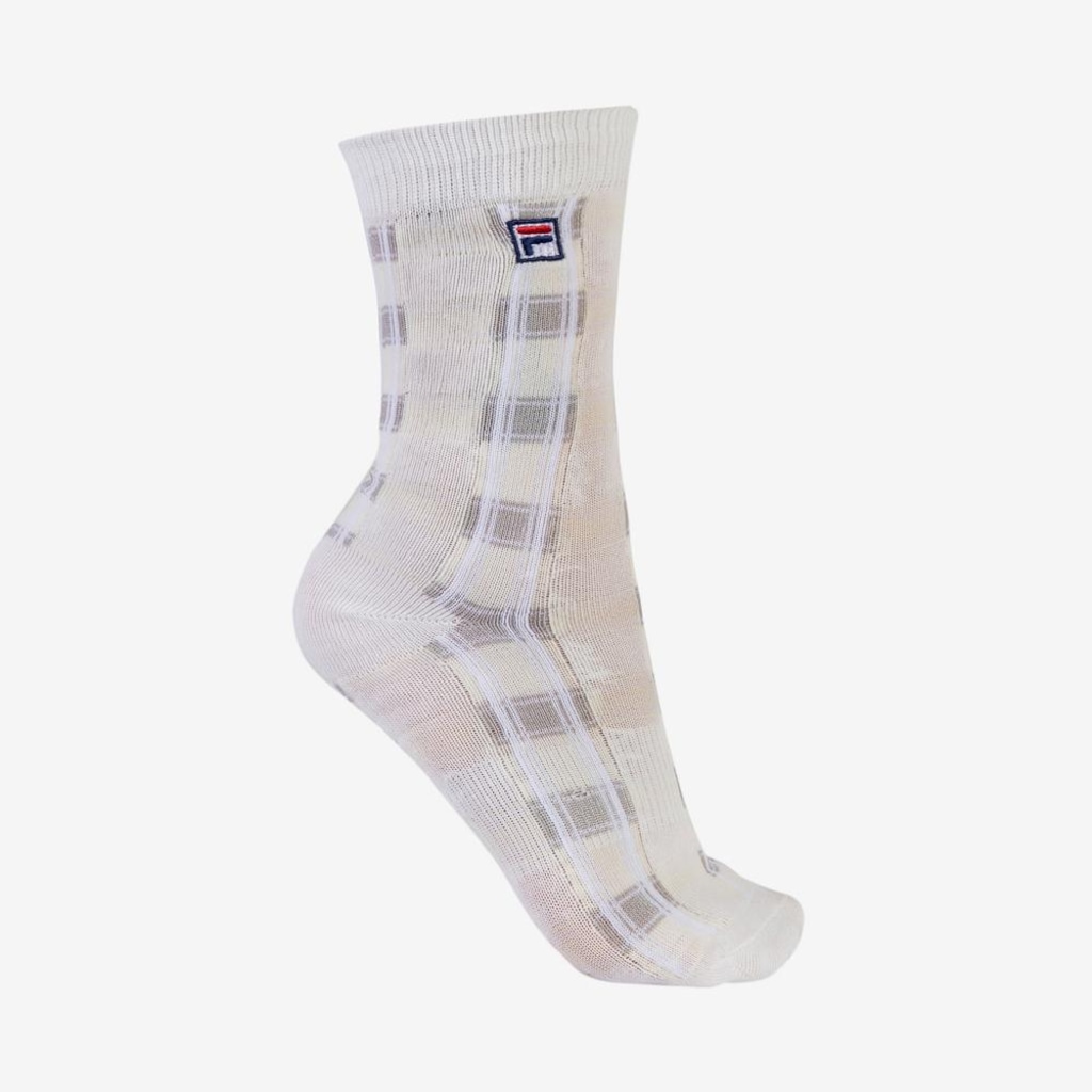 Meia Fila Sport Life Xadrez Adulto