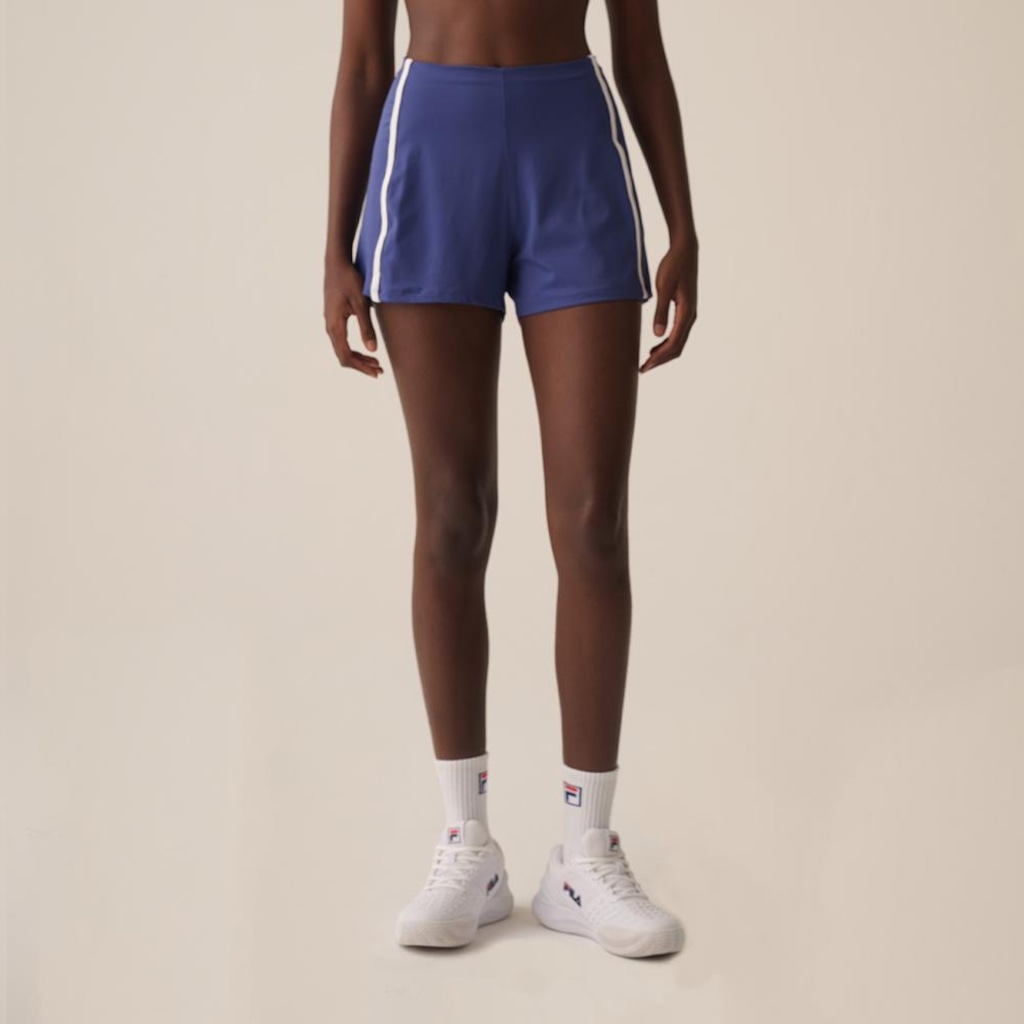 Short Fila Duplo Regular Tennis Sports Club Feminino