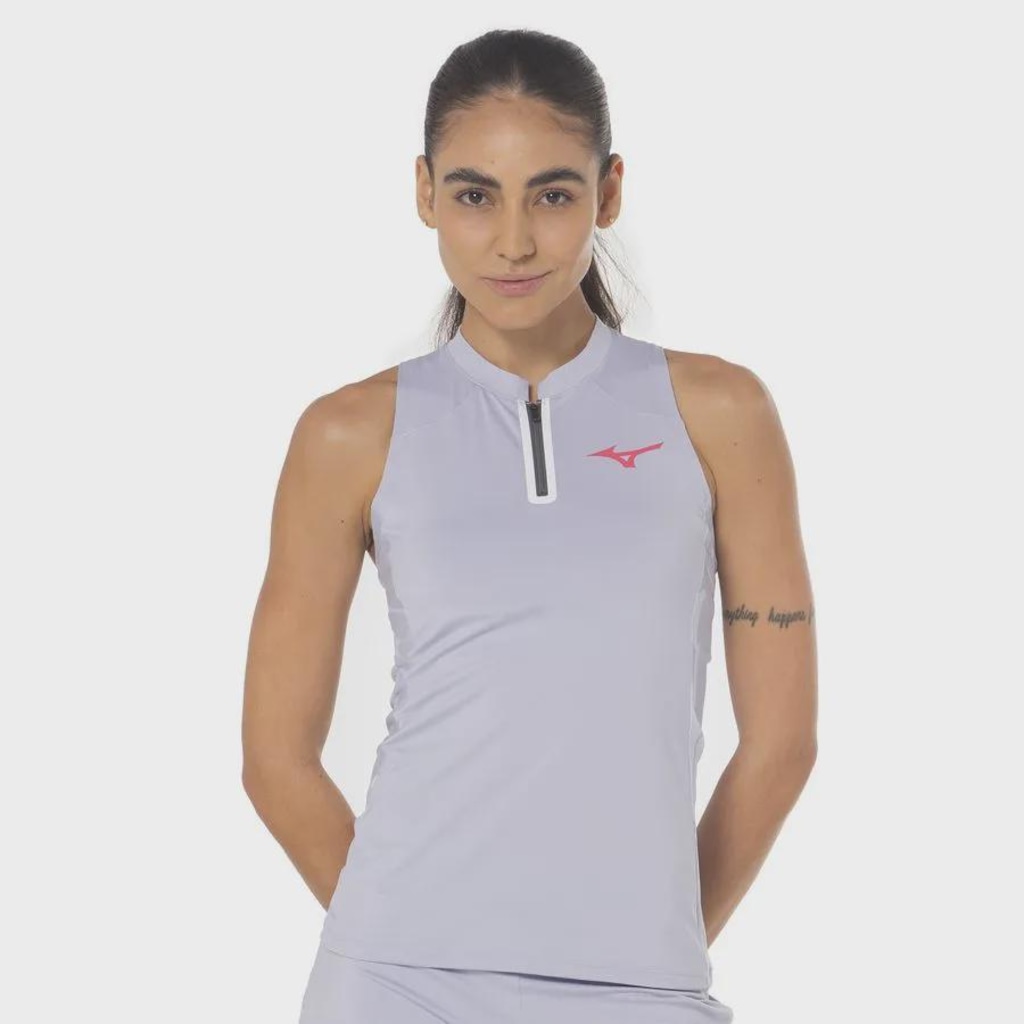 Camiseta Regata Mizuno Print Tank Feminina