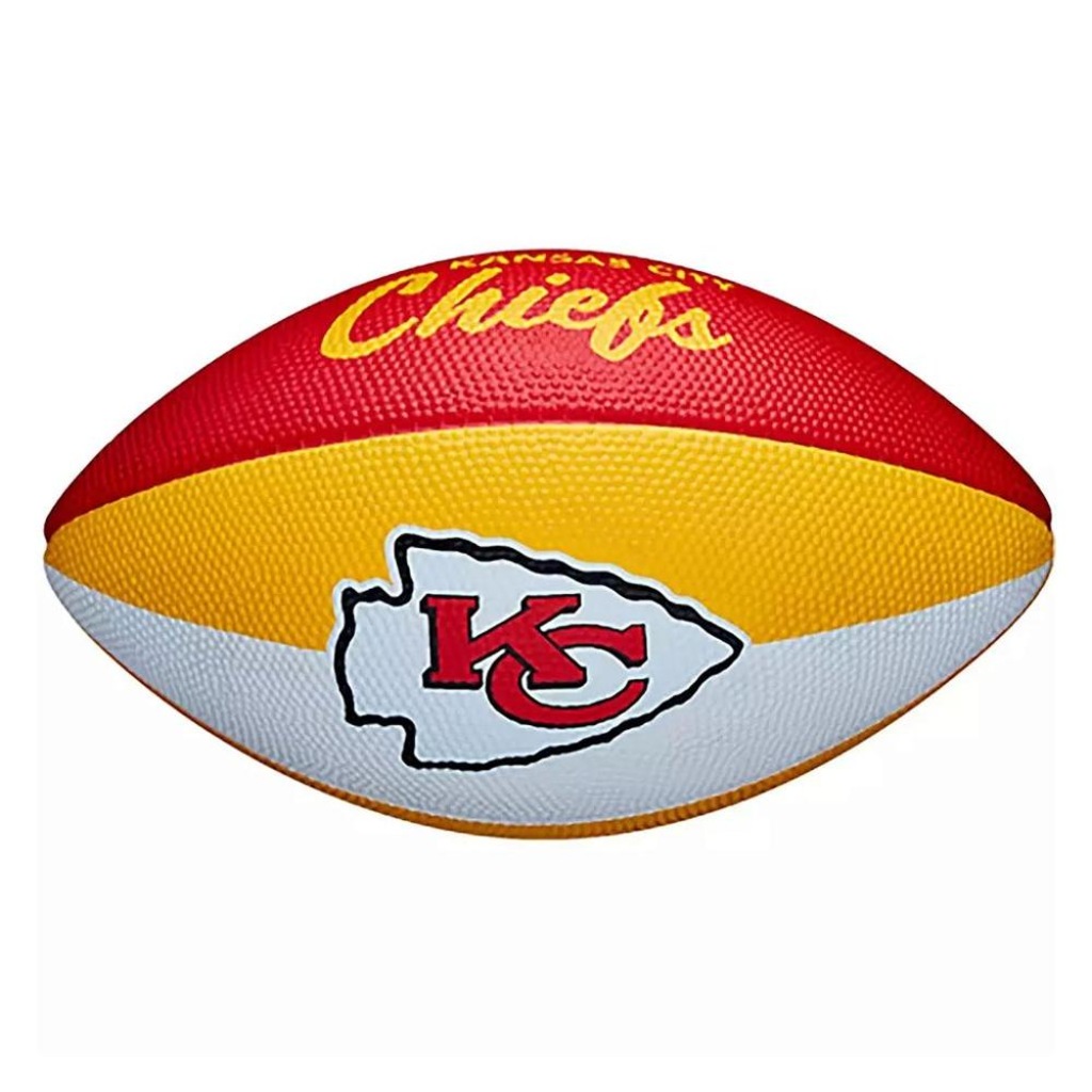 Bola de Futebol Americano Wilson Kansas City Chiefs Retrô