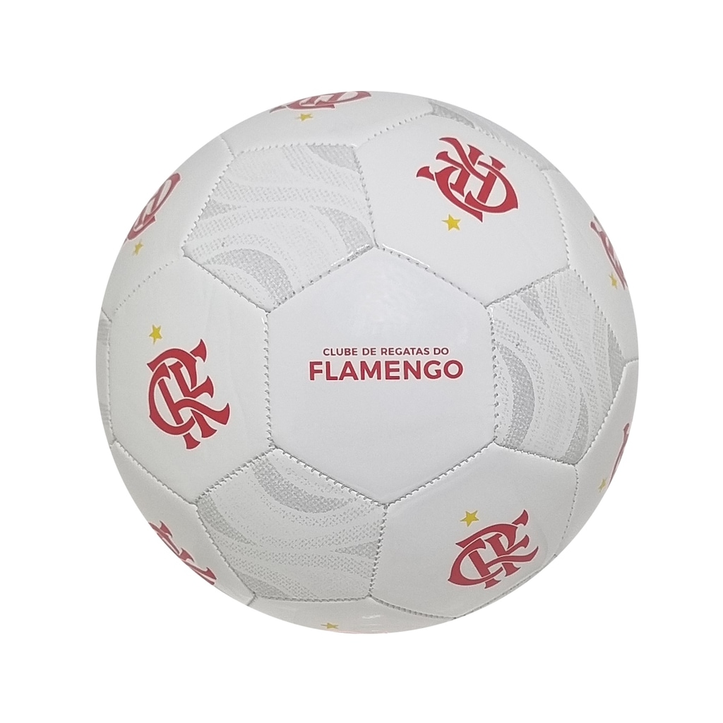 Bola Futebol Flamengo Campo Branca Oficial Sport Bel