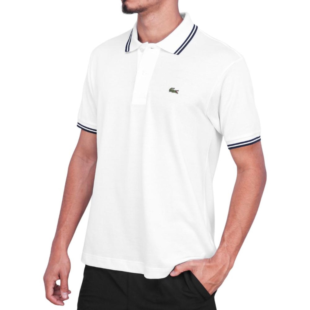 Camisa Polo Lacoste Clássico Fit Masculina