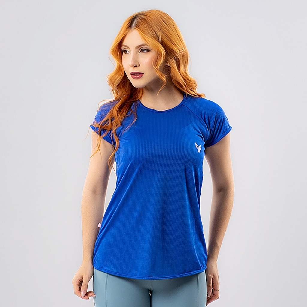 Camiseta Dry Fit Feminina Academia Básica Performance Wear