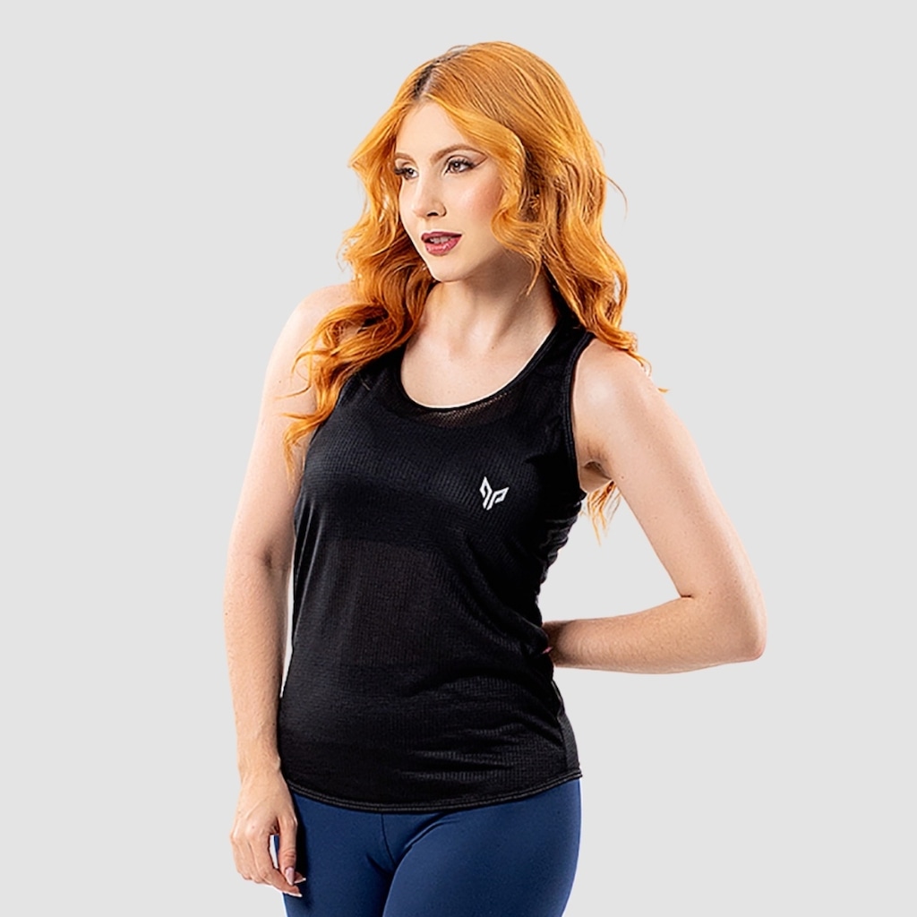 Camiseta Regata Feminina Academia Dry Fit Blusa Fitness Performance Wear