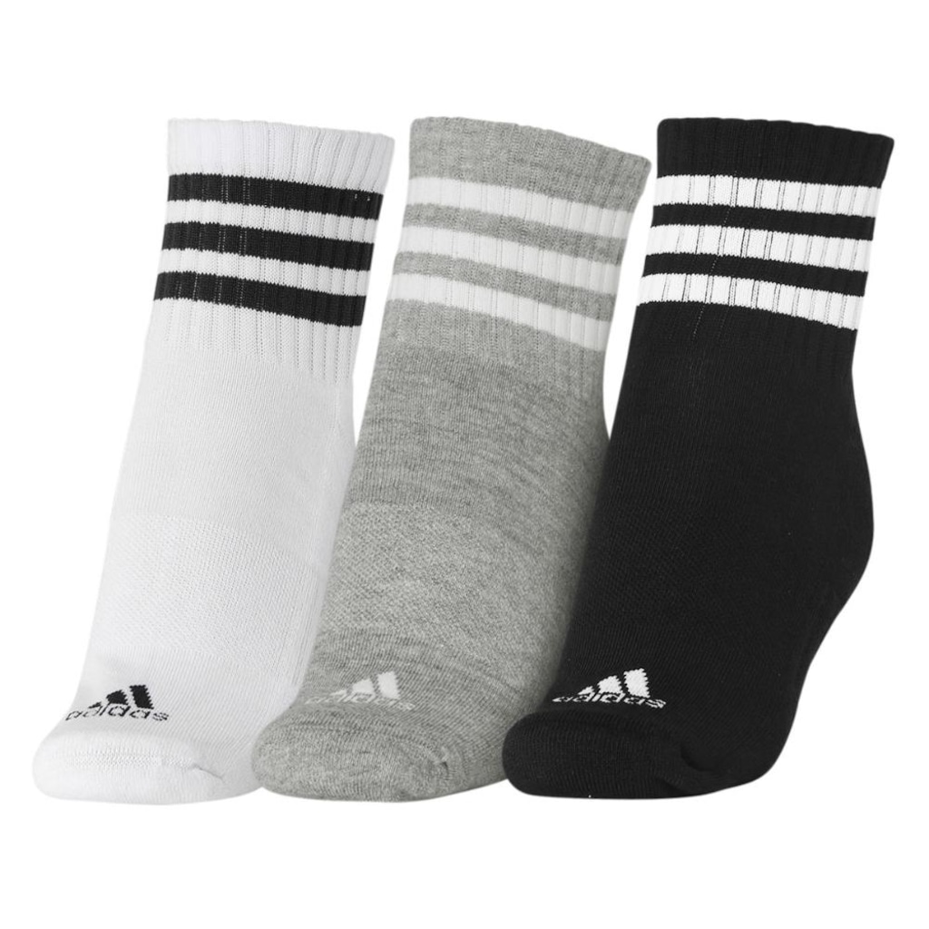 Imagem 3 do produto Meia Adidas Cano Baixo Cushioned Sportswear 38 ao 40 - Pack com 3 Pares