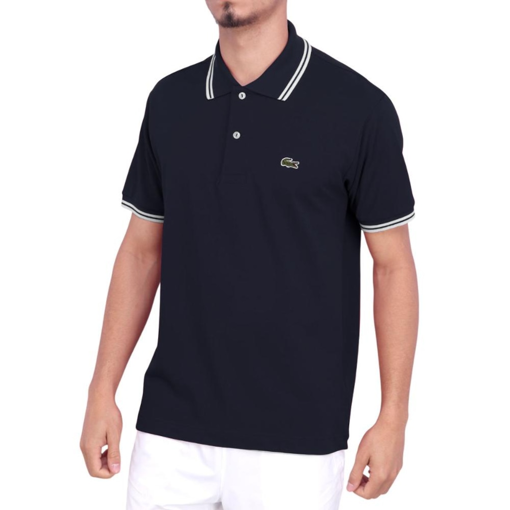 Camisa Polo Lacoste Clássico Fit Masculina