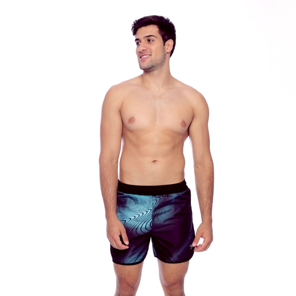 Bermuda Speedo Run Optical Masculina